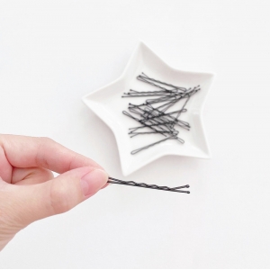 Girl Hair Pin Basic Bob Wavy School (GHP9516)